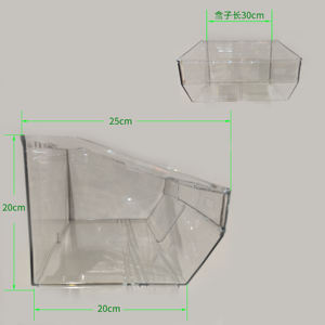 좋은 품질의 슈퍼마켓 투명 식품 박스 대용량 사탕 진열 박스 스낵 선반 플라스틱 박스 - Product Image 3