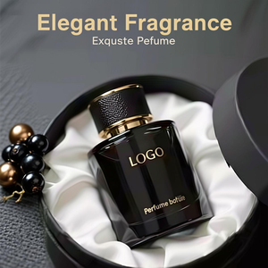 Custom 30ml 50ml 100ml <span class=keywords><strong>bottiglie</strong></span> di <span class=keywords><strong>profumo</strong></span> <span class=keywords><strong>vuote</strong></span> di lusso nero bottiglia di <span class=keywords><strong>profumo</strong></span> di vetro cilindrico bottiglia di <span class=keywords><strong>profumo</strong></span> Spray con scatola - Product Image 2