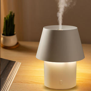 Lámpara con forma de paraguas, difusor de aroma, humidificador alimentado por USB de 160ml con luz Led para sala de estar, dormitorio, uso junto a la cama - Product Image 2