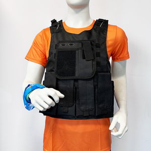 Bảo vệ an ninh Oxford tấm tàu sân bay phát hành nhanh chóng thiết bị đào tạo chiến thuật Airsoft vest Modular paintball Vest Ngoài trời Túi - Product Image 3