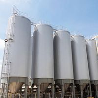 Cuve de fermentation conique industrielle en acier inoxydable HEM, grande capacité (3500L-50000L), garantie 3 ans, longue durée de vie