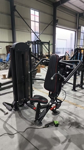 Équipement de <span class=keywords><strong>musculation</strong></span> de haute qualité, dernier modèle, en acier commercial FE007 DELTOID PRESS CIRCULAR, avec des dispositifs de sécurité - Product Image 2