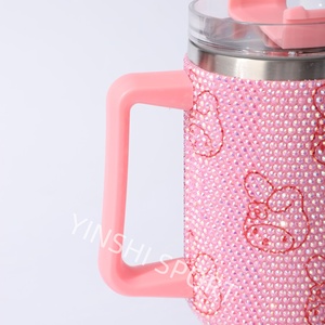 Saint Valentine botol minum terisolasi vakum baja tahan karat, Tumbler dinding berlapis bubuk ganda dengan tutup kustom <span class=keywords><strong>B</strong></span> - Product Image 6