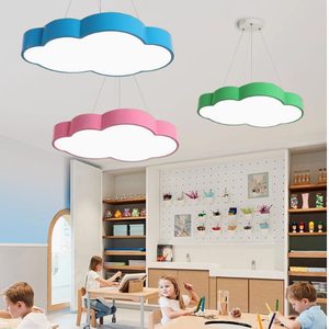 <span class=keywords><strong>Lampada</strong></span> a Sospensione a Forma di Nuvola Colorata Macaron, <span class=keywords><strong>Lampada</strong></span> Sospesa in Ferro per Asilo, Aula, Cameretta Bambini - Product Image 3