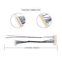 Ensamblaje de cable JAE personalizado de Venta caliente con aislamiento de PVC con diversos conectores para electrónica