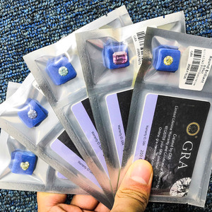 Ruidu Factory Direct, pierre de moissanite de haute qualité de couleur D, cultivée en laboratoire, taille brillante, version en vrac, diffusion en direct, vente en gros - Product Image 6