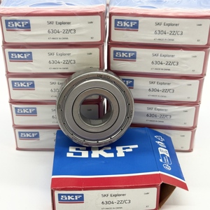 Rolamento de Esferas de Sulco Profundo <span class=keywords><strong>SKF</strong></span> 6304-2Z/C3 para Motores Elétricos, Linha Única, Resistente ao Desgaste e à Corrosão, Tamanho 20x52x15mm - Product Image 4