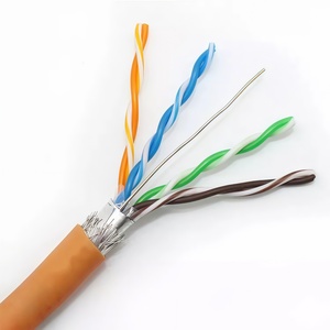 Câble Ethernet Cat5e, câble réseau <span class=keywords><strong>Internet</strong></span>, solide, SFTP, cuivre pur nu, 24AWG, 1000 pieds, <span class=keywords><strong>orange</strong></span> - Product Image 1