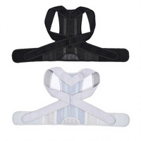 Ceinture de Correction Posturale Ajustable pour Adultes, Respirante, Durable et Portable, avec Soutien pour Soulager la Douleur du Dos et des Épaules