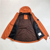 Chaqueta Cortavientos Personalizada Delgada y Suave para Hombre, Tejido Resistente, Chaqueta Casual con Revestimiento para Exteriores, Diseño de Alta Gama
