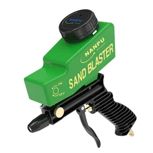 Oem Zwaartekracht Toevoer Zandblaster Sifon Feed Zandblaster Pistool Kleine Lucht Hand Gehouden Pneumatisch Industrieel Draagbaar Zandstraalpistool