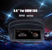 Radio de Auto con Pantalla Táctil de 8.8 Pulgadas para BMW Serie 5 E60 E61 E62 E63 E90 E91 E92 E93 Cic Ccc, Reproductor de DVD Estéreo, 4G, 128GB, AUTO Carplay