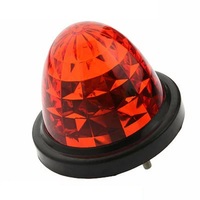 Feu de position latéral LED 12-24V pour camion et remorque, étanche IP67, vert, bleu, ambre, rouge, blanc