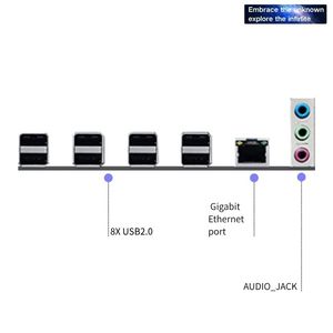 新しい X79-VG5 マザーボード LGA2011 <span class=keywords><strong>DDR3</strong></span> 1866MHz M.<span class=keywords><strong>2</strong></span> NVMe&NGFF SATA3.0 TPM スロット PCIe3.0X16 Windows11 用 X79 マザーボード - Product Image 4
