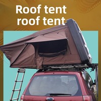 Tente de toit automatique quatre saisons à double couche pour SUV, pliable, étanche, prête à l'emploi, ouverture rapide, en ABS et aluminium