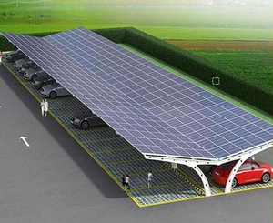 Vente chaude Étanche <span class=keywords><strong>Panneau</strong></span> Photovoltaïque en acier Solaire Système De Montage De Voiture <span class=keywords><strong>Parking</strong></span> Abri Solaire Carport - Product Image 6