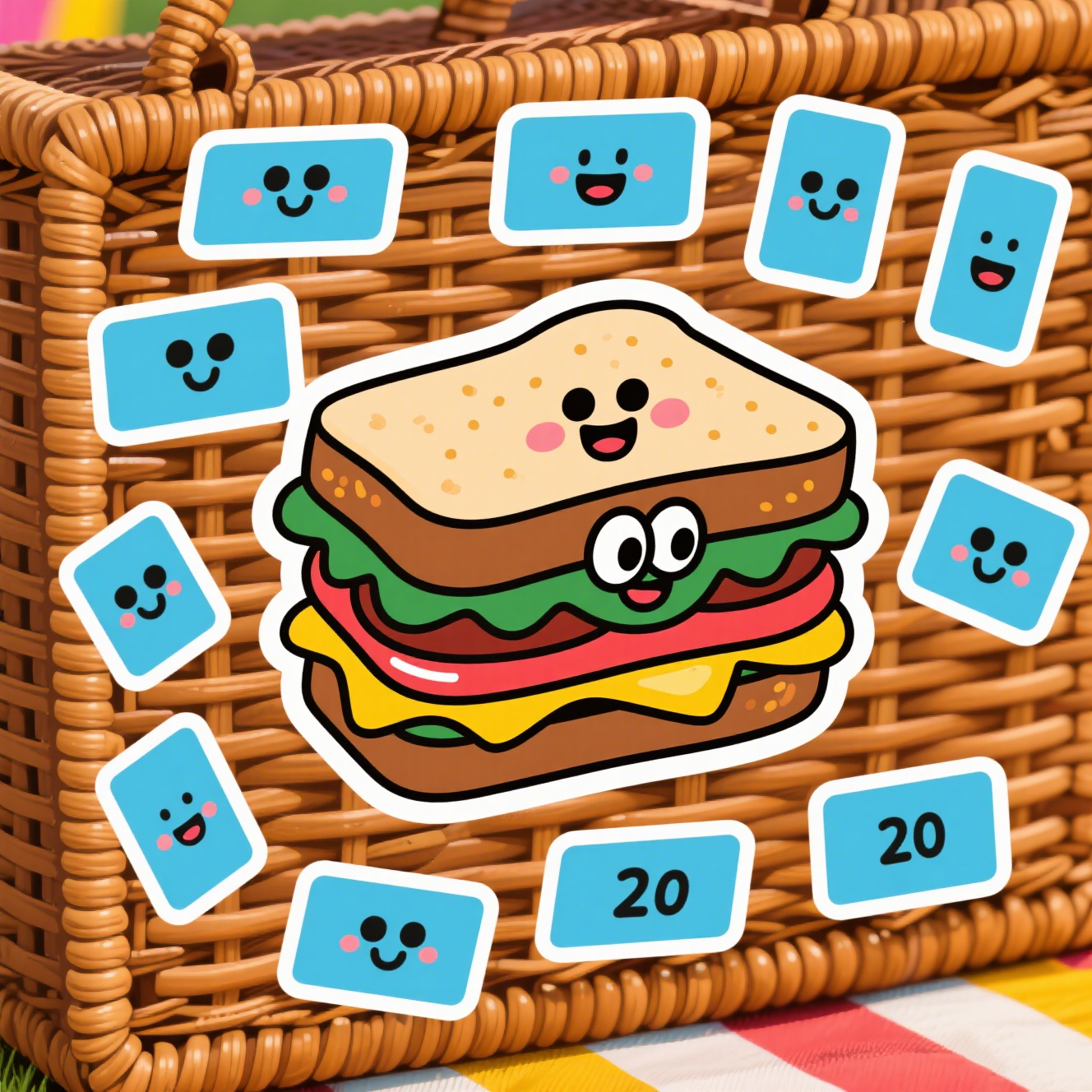 สติกเกอร์มุมโค้งมน