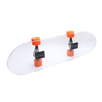 Fabricant Chine 85X25Cm Skateboard en acrylique Skateboards modernes en acrylique Plateau pour décoration Décoration intérieure Luxe