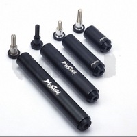 Musashi Club Shaft Alloy Weighted Tail Plug Pool Billiards Universal One-Piece Straight Rod Box Extension Handle Factory