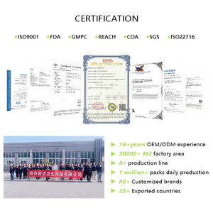 Papier hygiénique hypoallergénique non irritant de marque privée Lingettes humides à rincer - Product Image 4