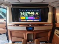 Partition MPV de Modification de luxe avec système TV de 32 pouces Kit de mise à niveau complet pour VITO/ VCLASS Benz V class /Alphard