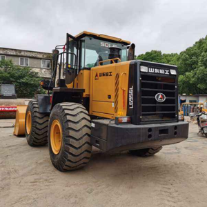 Gran máquina de movimiento de tierras SDLG LG956L retroexcavadora usada para la construcción en gran oferta - Product Image 2