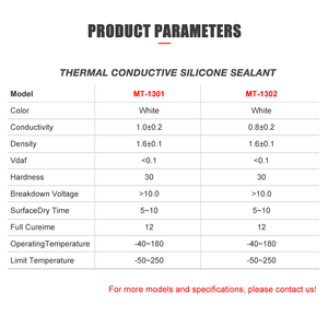Adhesivos de Silicona Conductores Térmicos Buen Pegamento Gel de Sílice de Enfriamiento para Radiador <span class=keywords><strong>Pasta</strong></span> Térmica para Electrodomésticos - Product Image 4