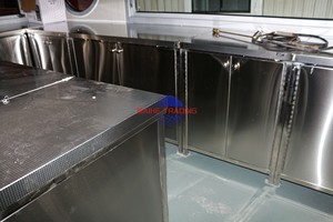 CE Certified Ice Cream Coffee Trailer Fully Equipped Mobile Kitchen for Europe - Product Image 2