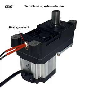 Barriera industriale del tornello del cancello a battente con il motore elettrico & il sistema di sicurezza della falda - Product Image 4