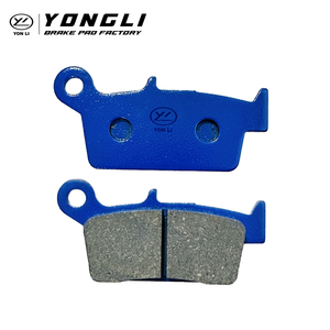 全新前刹车片 YONGLI F017 半金属型 FF 摩擦系数 适用于 NSR 50 和川崎 <span class=keywords><strong>KLX</strong></span> 250 带有 1 年保修 - Product Image 5