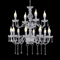 Lustre en cristal acrylique, élégante suspension décorative pour salle de mariage, accessoires de décoration pour événements et fêtes