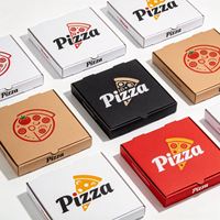 Conteneurs alimentaires en gros, boîtes à emporter pour restaurants, boîtes à poulet frit anti-graisse, emballages pour hamburgers et snacks, boîtes à pizza