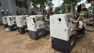 Mandrin de tour universel à 3 mâchoires léger en carbure métallique horizontal d'occasion, outils de précision pour machine - Product Image 6