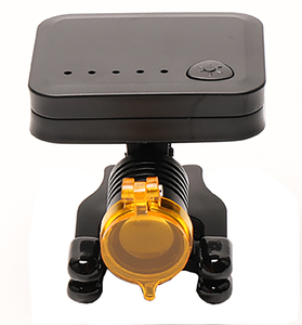 Lampe frontale dentaire LED portable 3W sans fil, luminosité réglable, design à clipser, intensité >15000-30000 Lux, autonomie >2 heures - Product Image 3