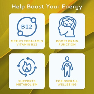 Tiras Orales de Vitamina B12 de Alta Calidad de Marca Privada que Aceleran la Actividad Metabólica y Aumentan la Energía de Forma Natural - Product Image 5