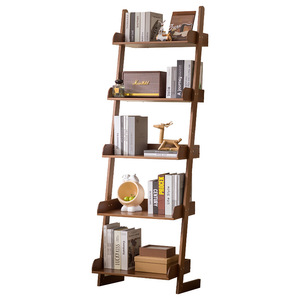 Modern Minimalist Floor Bookshelf Multi Layer Storage Rack For Home Bedroom Display Bamboo Style Space Saving Design - Product Image 5
