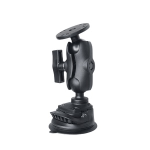1.5" AMPS Hole Diameter Twist Lock Suction Cup Windshield Mount with Round Base and Arm for Tablet Compatible with Ram Mount - Product Image 2