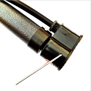 Bomba de aire portátil para bicicleta, inflador manual de alta presión de 800 Psi para neumáticos de bicicleta - Product Image 3