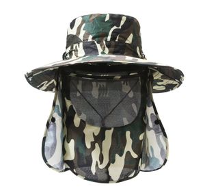Летняя рыболовная шляпа на заказ, Солнцезащитная шляпа, комплексная водонепроницаемая защита для лица, защита от УФ-лучей, все вокруг - Product Image 4
