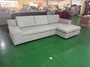 Sofá en Forma de L de 3 Plazas, Moderno y Personalizado, con Tapicería de Alta Calidad, Esponja y Estructura de Madera Sólida, Diseño Cuadrado para Casa o Apartamento - Product Image 3