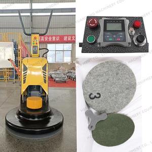 משטח כביש מהיר שחיקה מכונת בטון מכונה כביש ידני בטון פלנטרי בטון רצפה מטחנת - Product Image 3