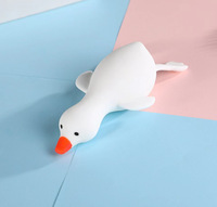 Jouet anti-stress mignon en forme de canard et d'oie, adorable jouet de dessin animé pour enfants