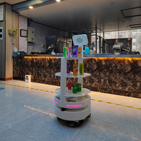 Robot de servicio inteligente robot de entrega fabricante de robots de restaurante