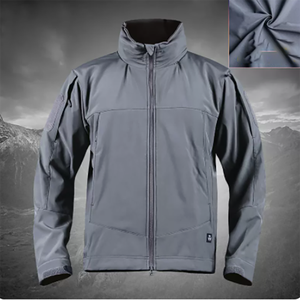 Chaqueta <span class=keywords><strong>3</strong></span> en <span class=keywords><strong>1</strong></span> impermeable para hombre, abrigo táctico negro, precio al por mayor - Product Image 3