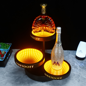 Forniture per <span class=keywords><strong>bar</strong></span> supporto per Champagne luminoso a LED con barra effetto abisso KTV party lounge nightclub espositore per base di vino da frutta incandescente - Product Image 6