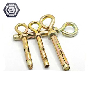 Boulon <span class=keywords><strong>d</strong></span>'expansion à œil en acier inoxydable électrogalvanisé de grade 12.9, serré à la main, avec <span class=keywords><strong>ancrage</strong></span> à manchon à œil fermé - Product Image 4
