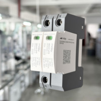 Mday 275V AC SPD 1P 2P 4P Parafoudres T1 T2 Parafoudre pour protection contre la foudre Système solaire Equipement électronique