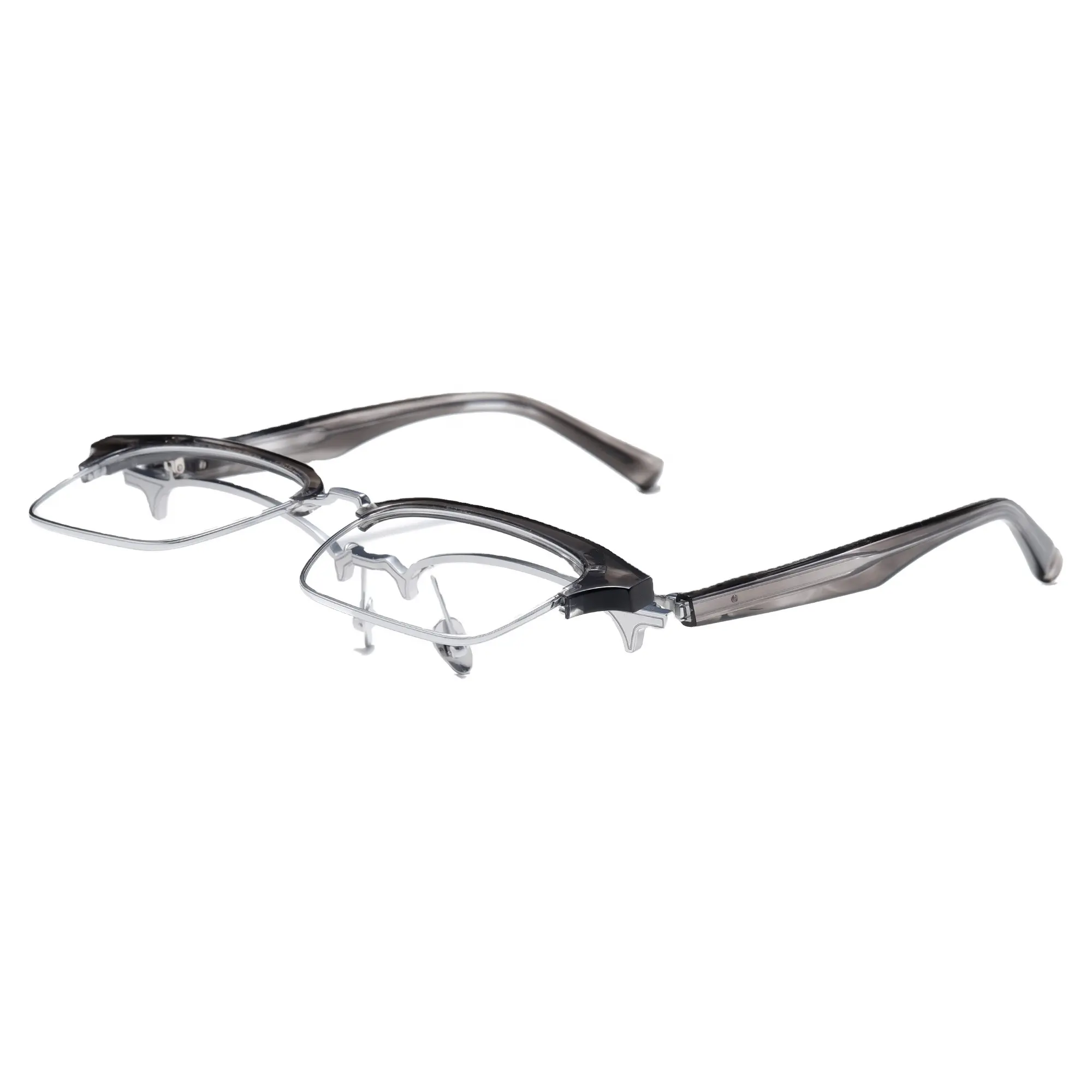 إطار نظارات جاهز للشحن عرض ساخن إطار نظارات نموذج جديد إطار نظارات مصنوع يدويًا من مادة الأسيتات