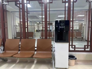 Distributeur d'eau chaude et froide multifonctionnel avec purificateur par osmose inverse, machine à eau potable directe, filtre 5 étapes, triple option de température - Product Image 2