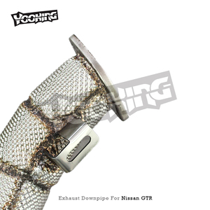 Downpipe in Acciaio Inox SUS304 per Nissan GT-<span class=keywords><strong>R</strong></span> GTR R34 R35 <span class=keywords><strong>3</strong></span>.8TT 2008-2024, Tubo Anteriore per Scarico ad Alte Prestazioni - Product Image 2